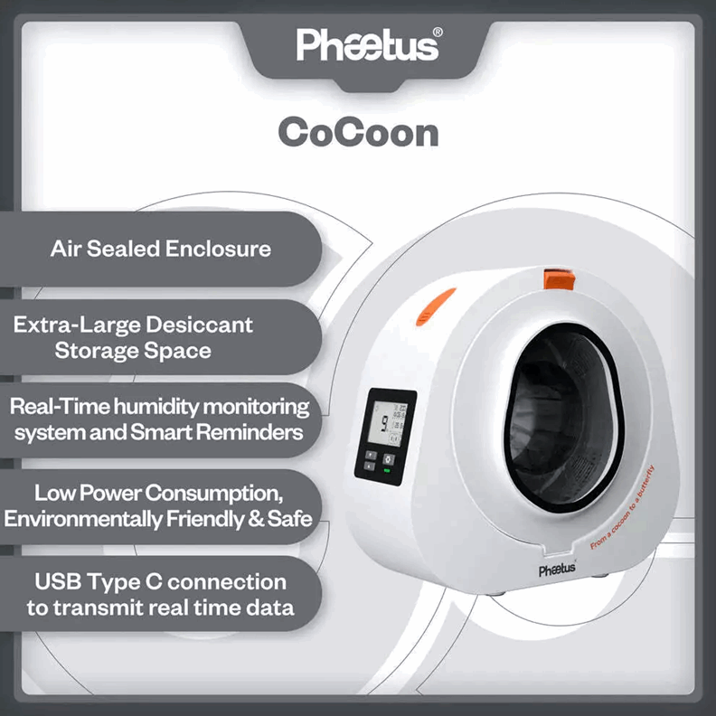 Cocoon by Phaetus – Filament Dry Box