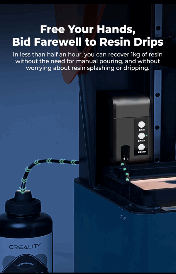 Creality Smart Resin Pumping Module