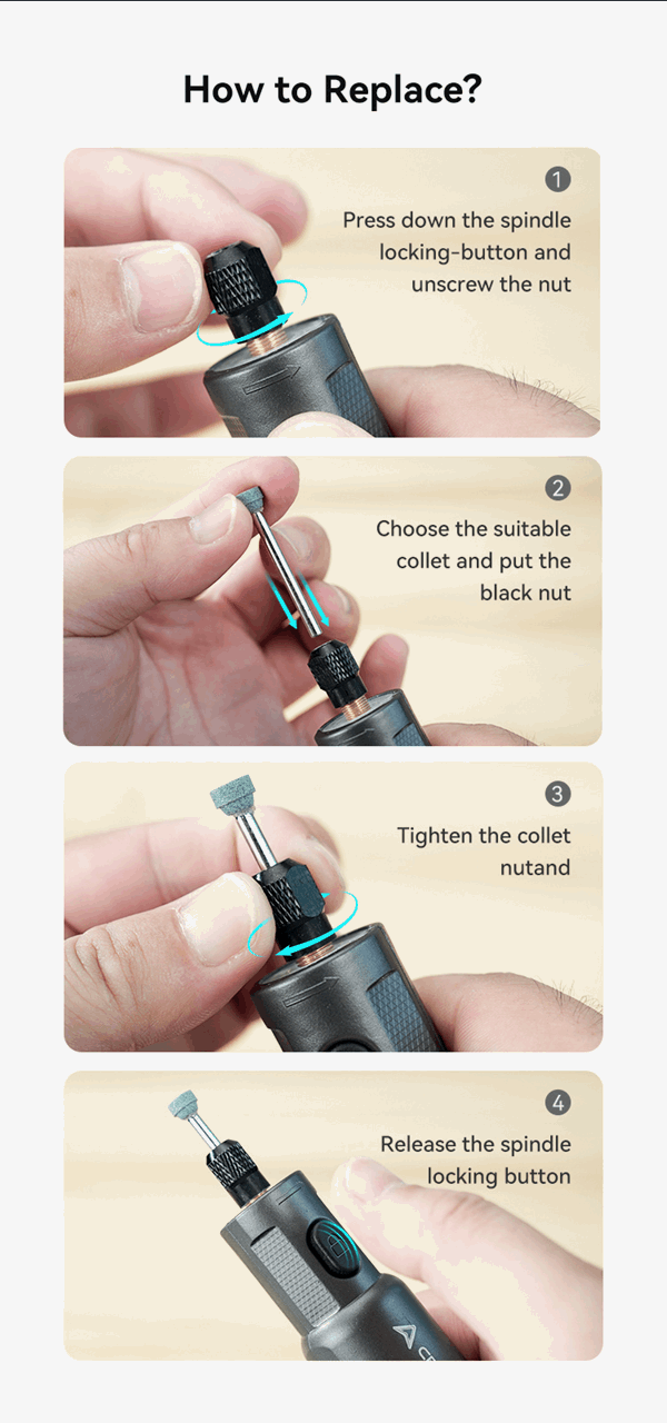 Creality 3D Printing Cordless Rotary Tool Kit