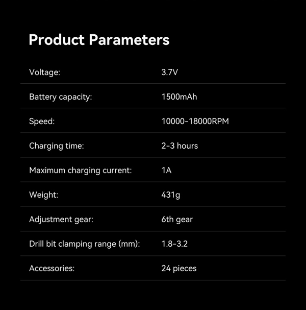 Creality 3D Printing Cordless Rotary Tool Kit