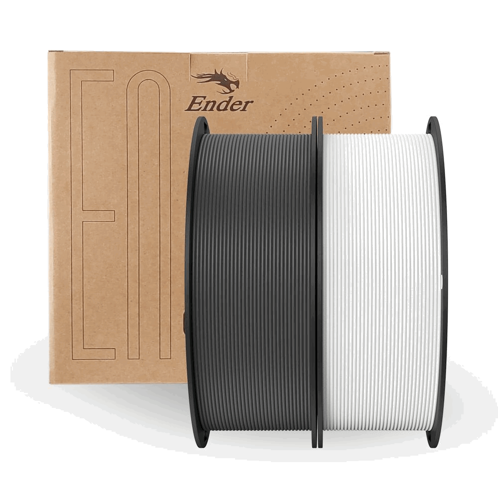 Creality Ender PLA Filament - Black and White Combo 2 KG