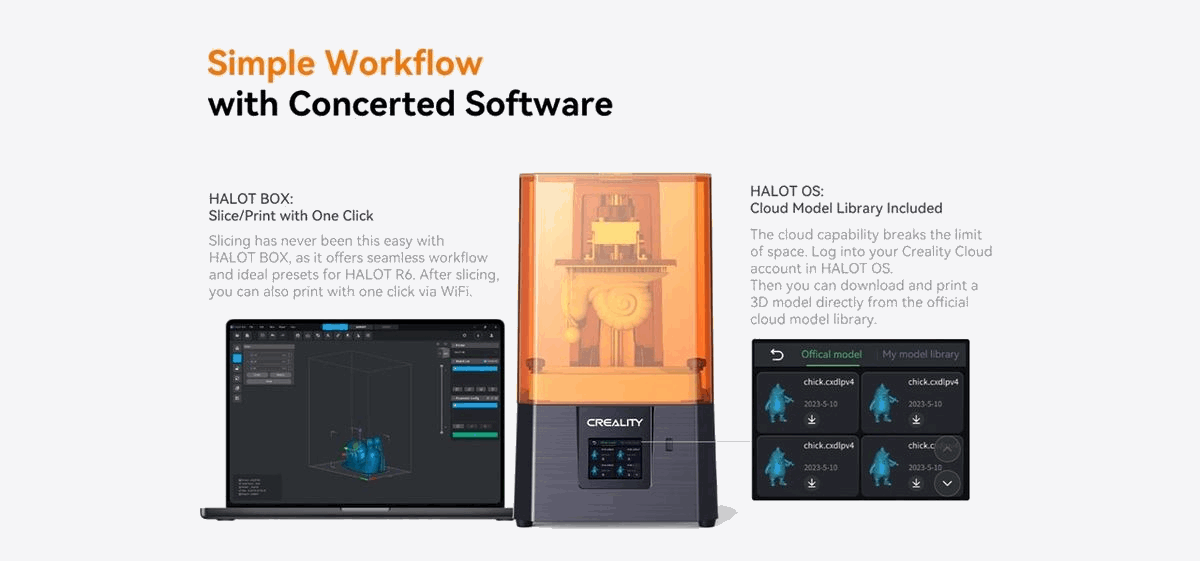 Creality Halot R6 - 3D Resin Printer