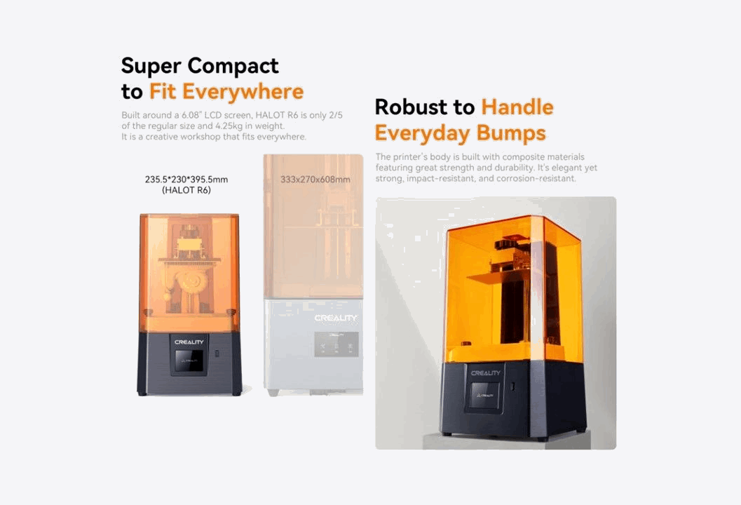 Creality Halot R6 - 3D Resin Printer