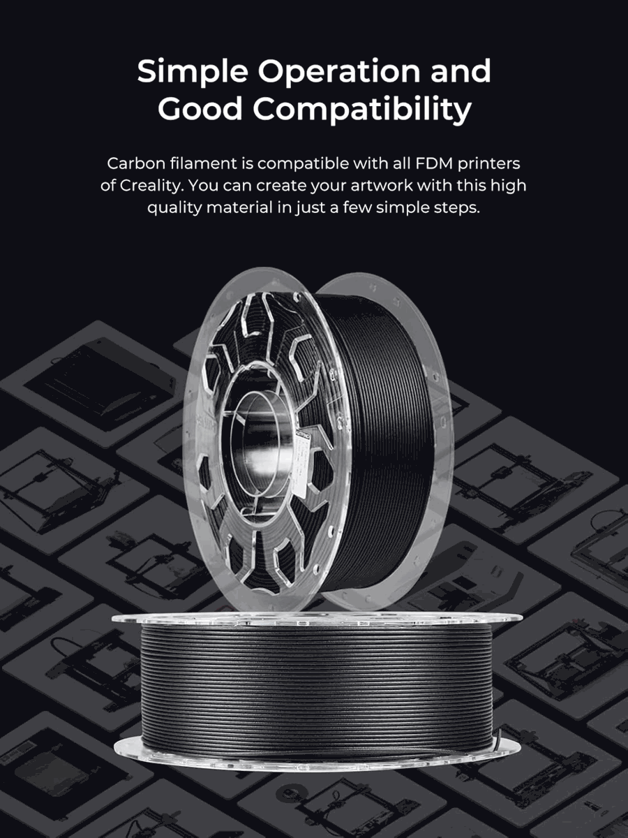 Creality PLA Carbon Filament - 1 KG