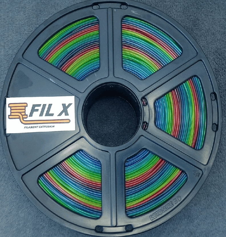 Fil X SBS Filament - Translucent Rainbow
