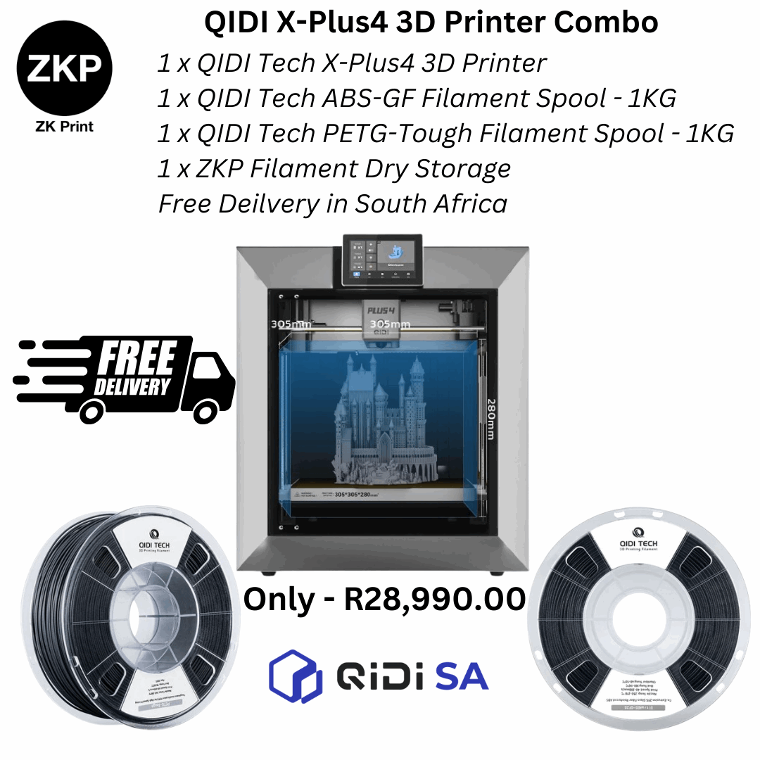 QIDI Tech X-Plus4 3D Printer Combo