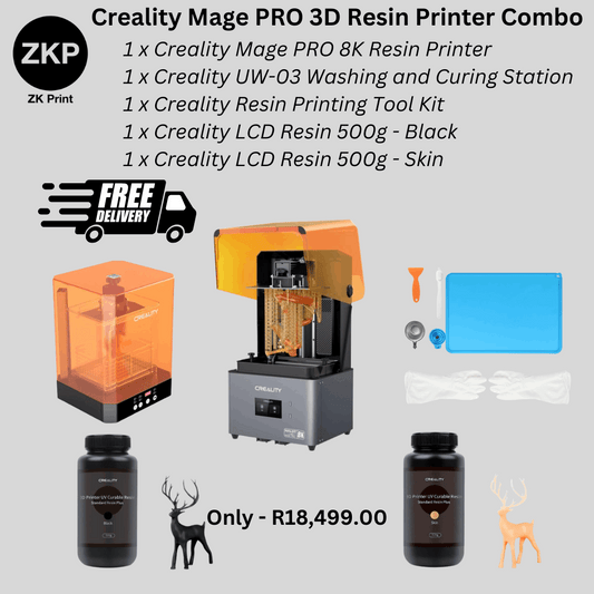 Creality Halot Mage PRO 8K 3D Resin Printer - Combo