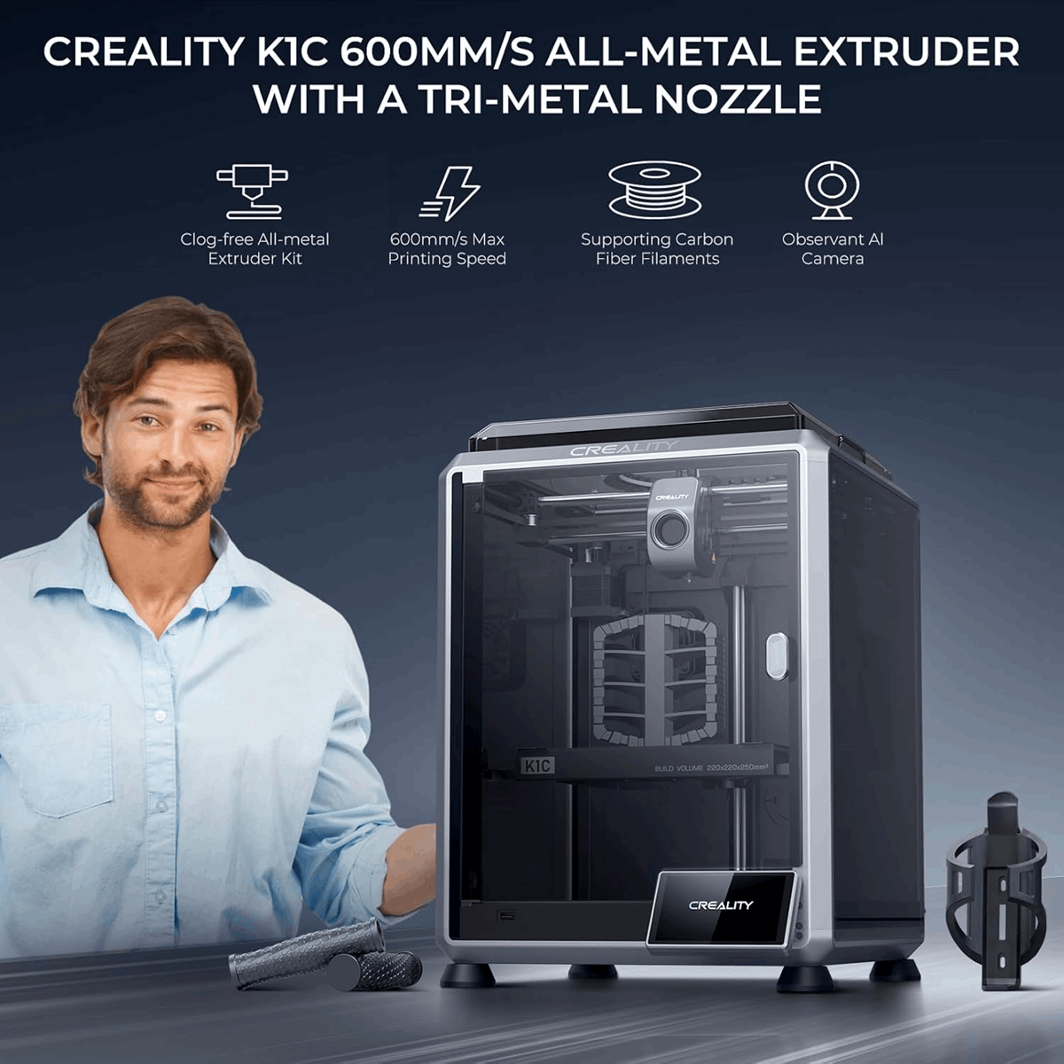Creality K1C - 3D Printer