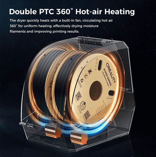 Creality Space PI Filament Dryer Plus – Filament Drying Solution