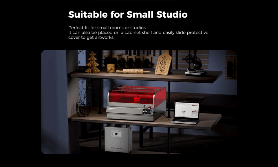 Creality CR Laser Falcon2 22W Pro 3D Laser Engraver with Air Assist
