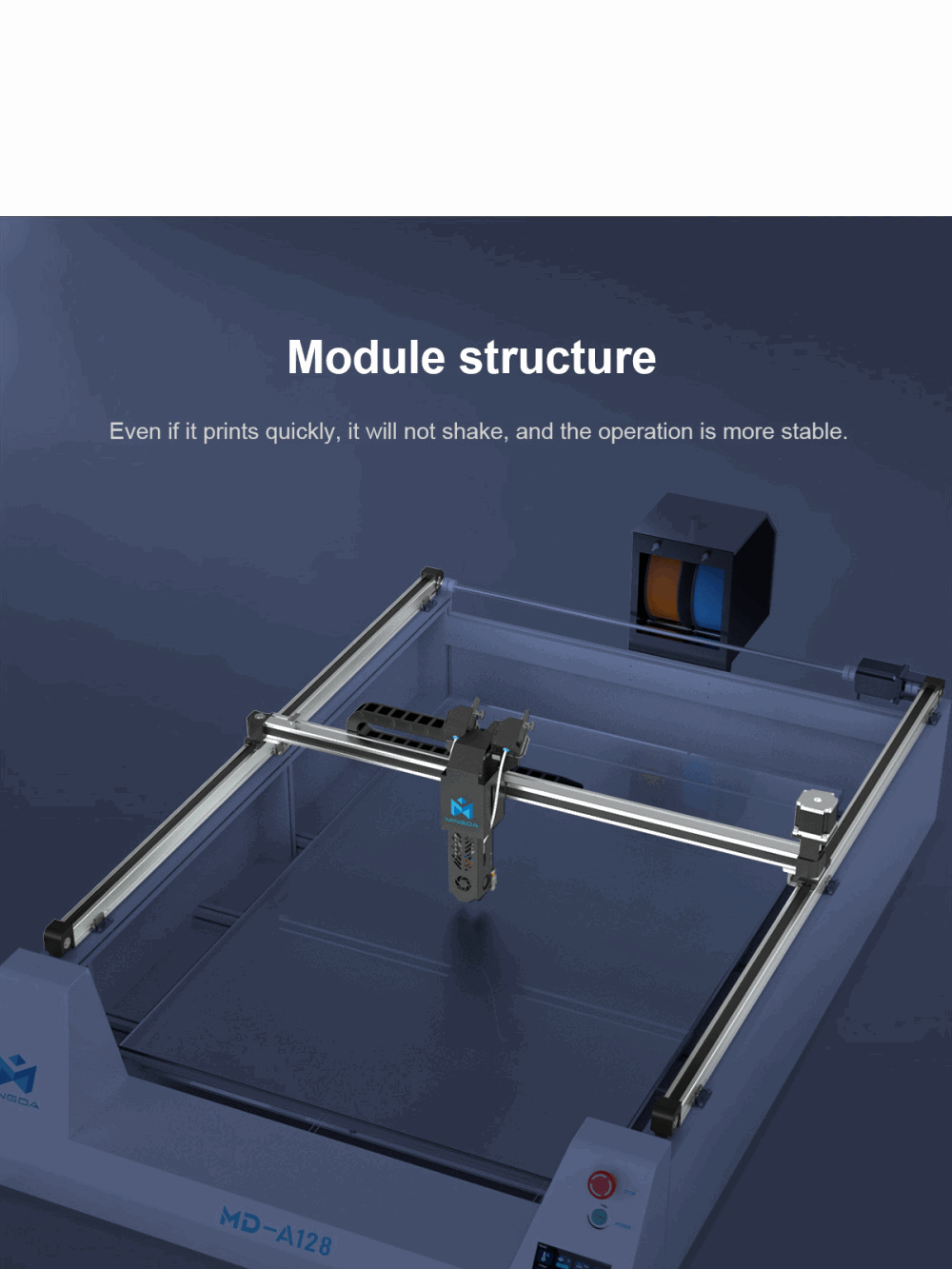 MINGDA MD-A128 - 3D Sign-Writing Printer