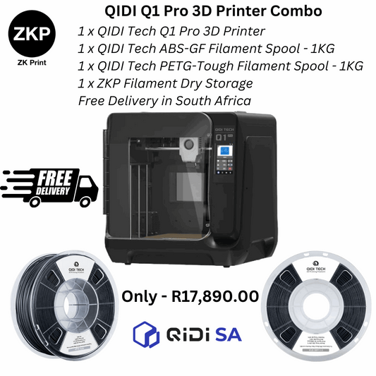 Qidi Tech Q1 Pro 3D Printer Combo