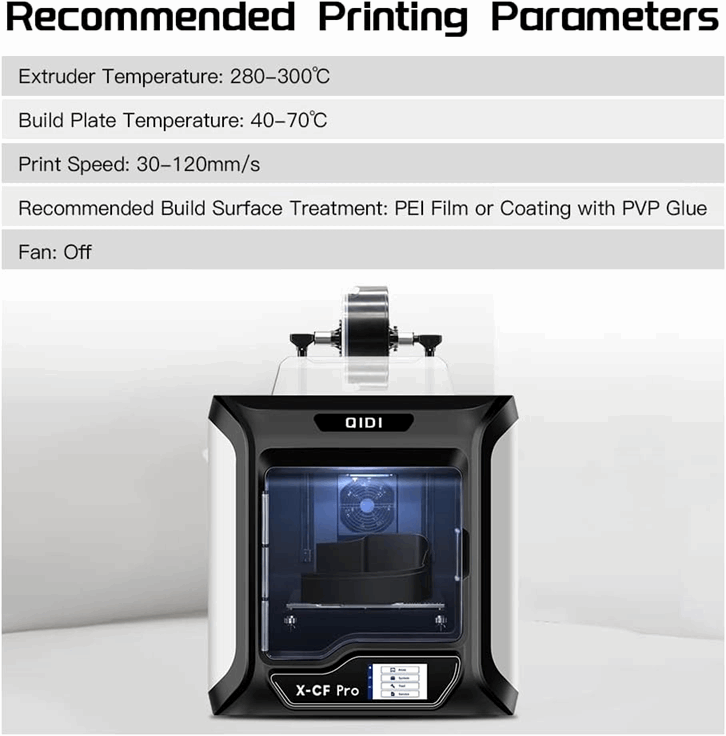 QIDI TECH PA12-CF Nylon Filament