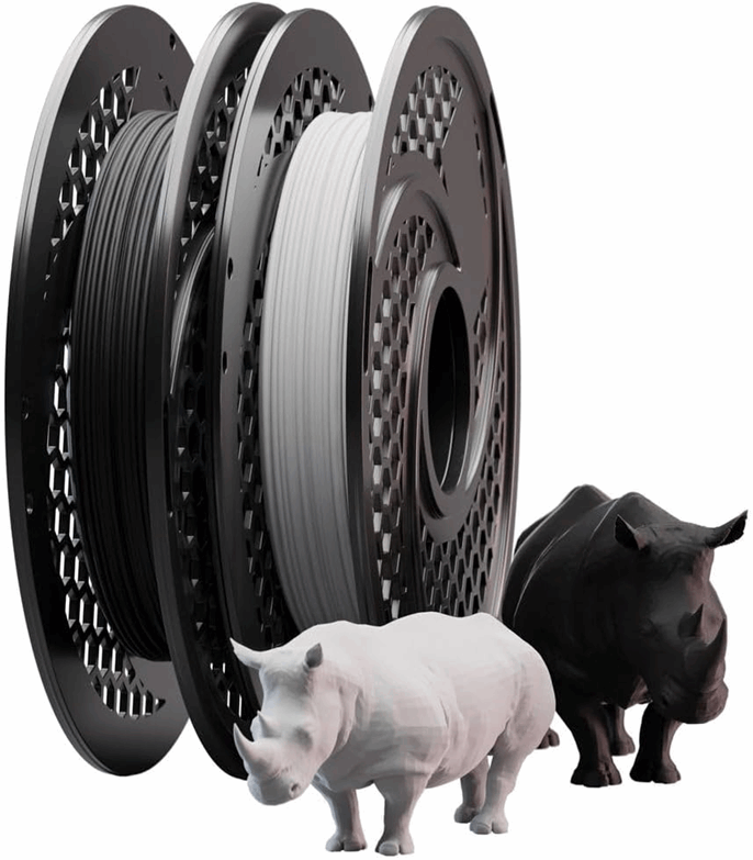 SA Filament PLA 1.75mm Combo - Black and White