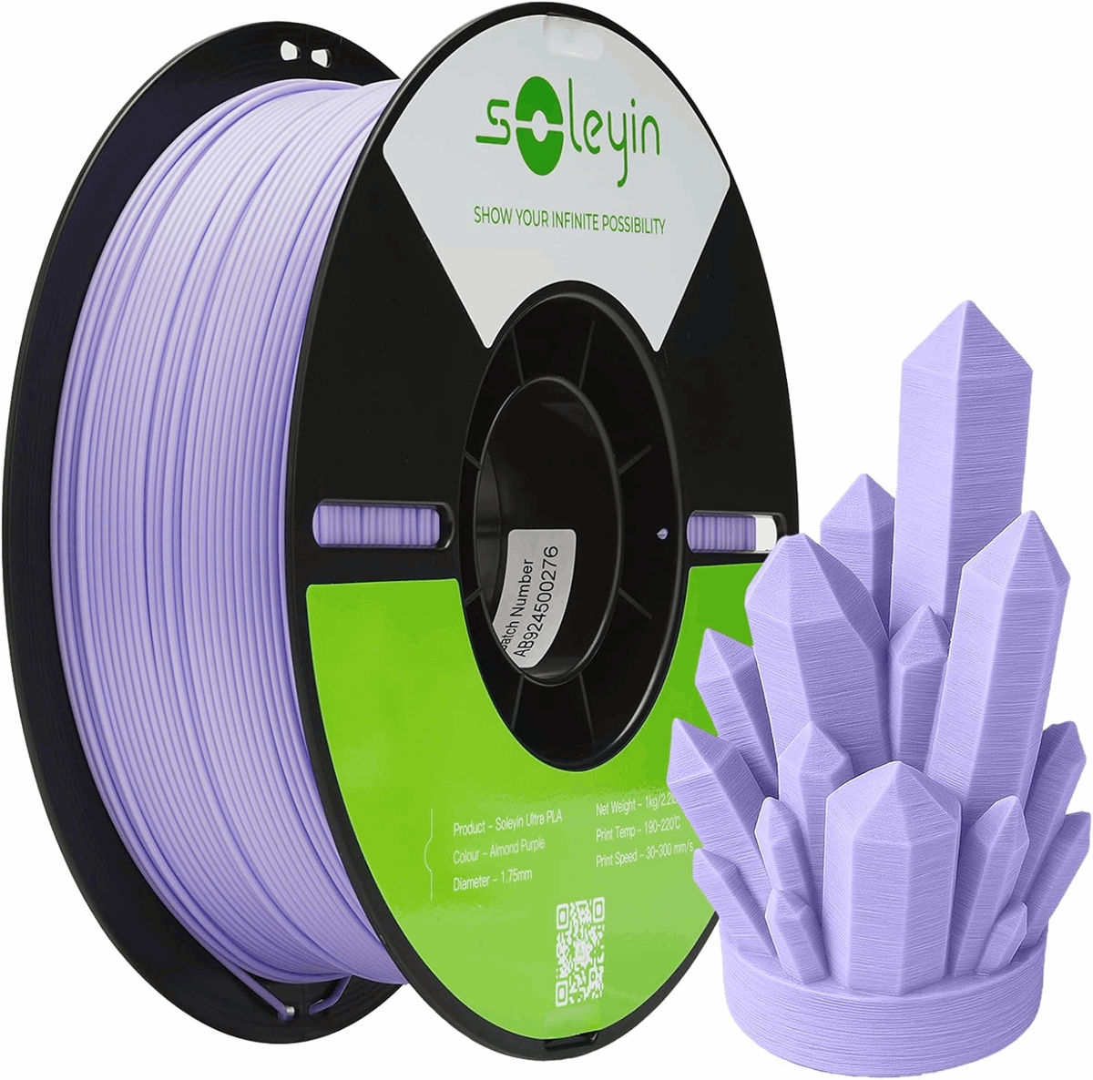 Soleyin Ultra PLA High-Speed Filament - 1 KG