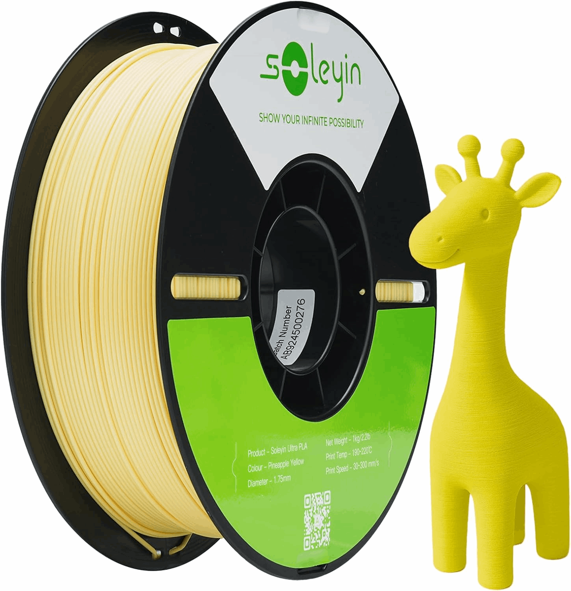 Soleyin Ultra PLA High-Speed Filament - 1 KG