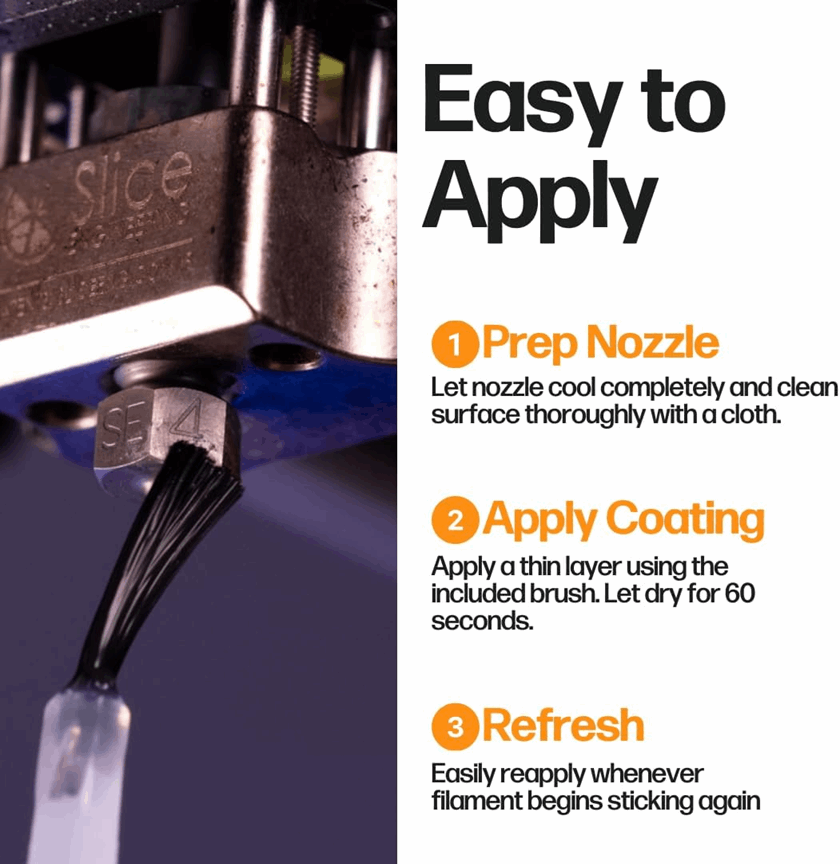 Slice Engineering Plastic Repellent - Nozzle Coating