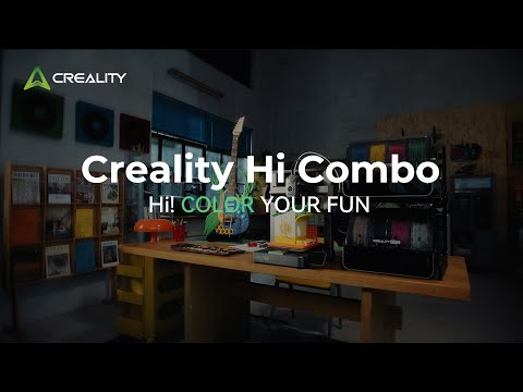 Creality Hi Combo 3D Printer – Multi-Colour Printing